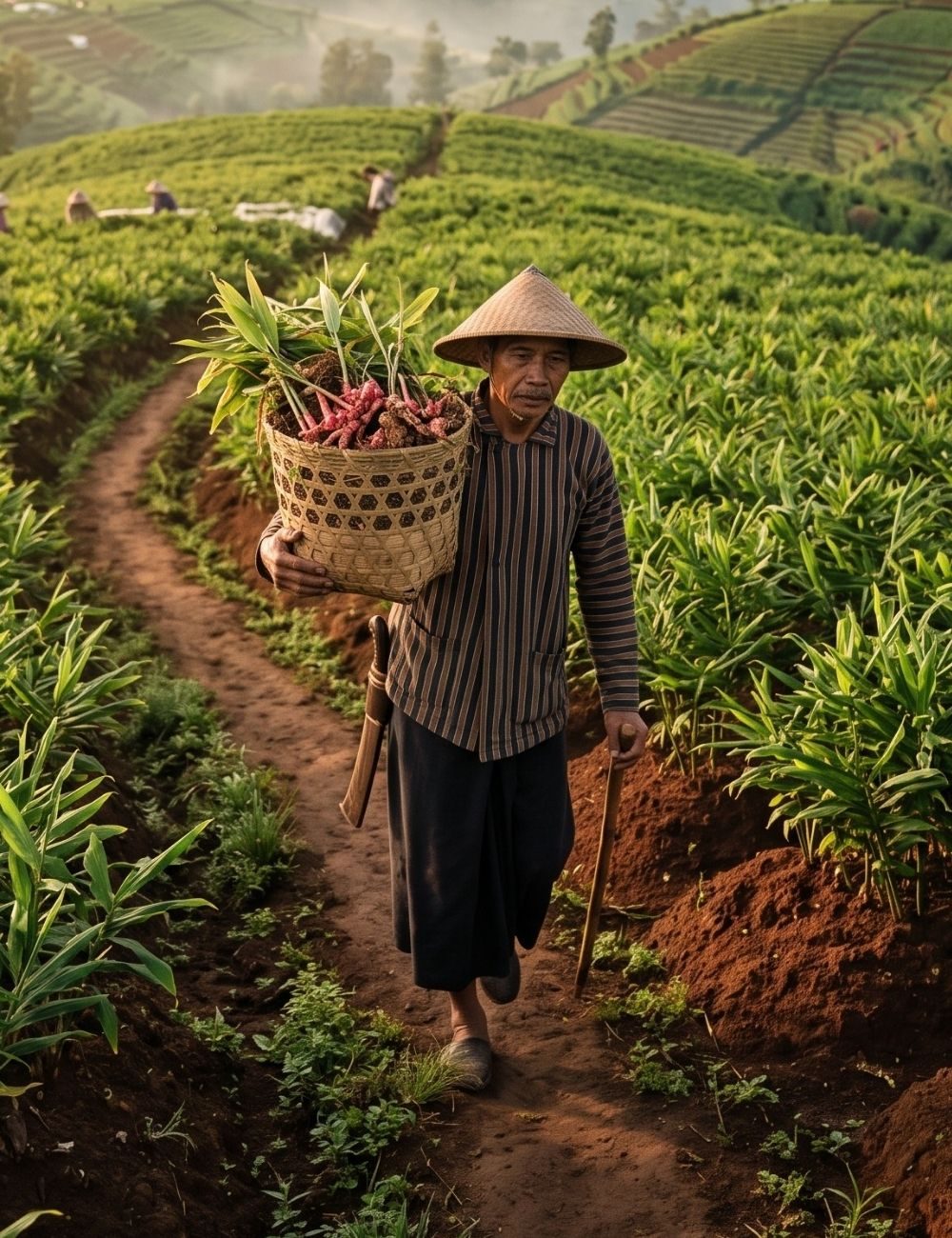 GAMBAR PETANI JAHE