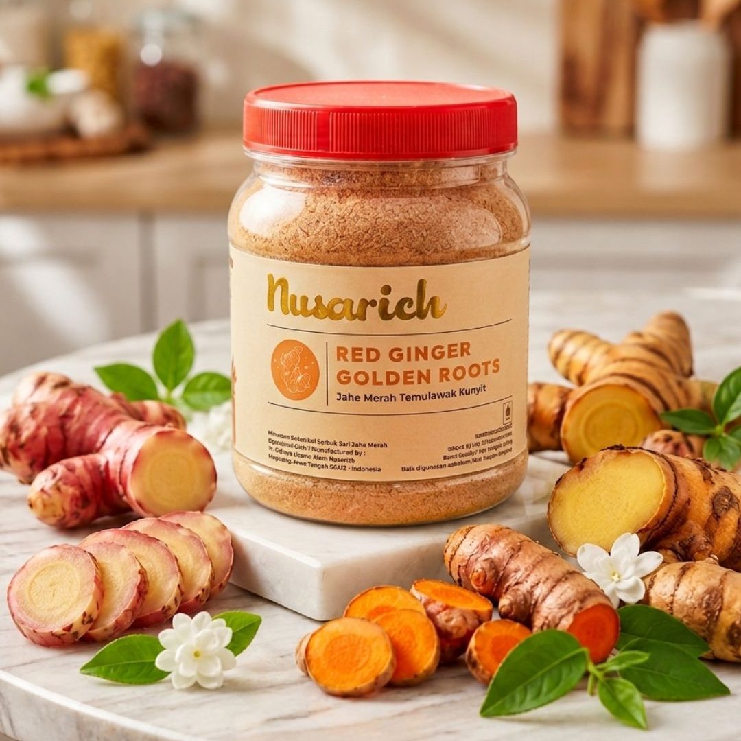 NUSARICH RED GINGER GOLEN ROOTS-1