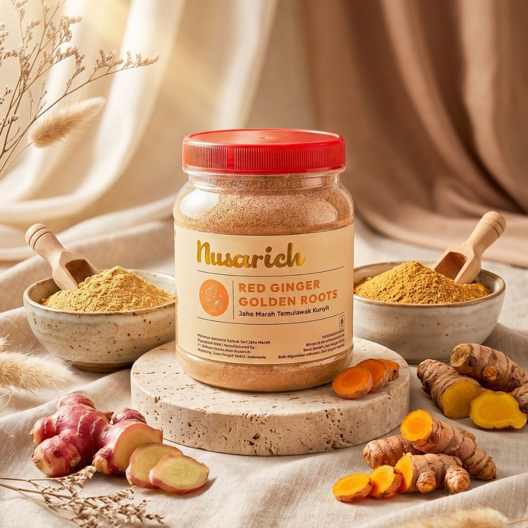 NUSARICH RED GINGER GOLEN ROOTS-2